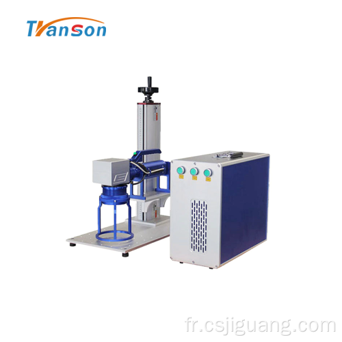 Machine de gravure de marquage laser à fibre portable 20W 30W